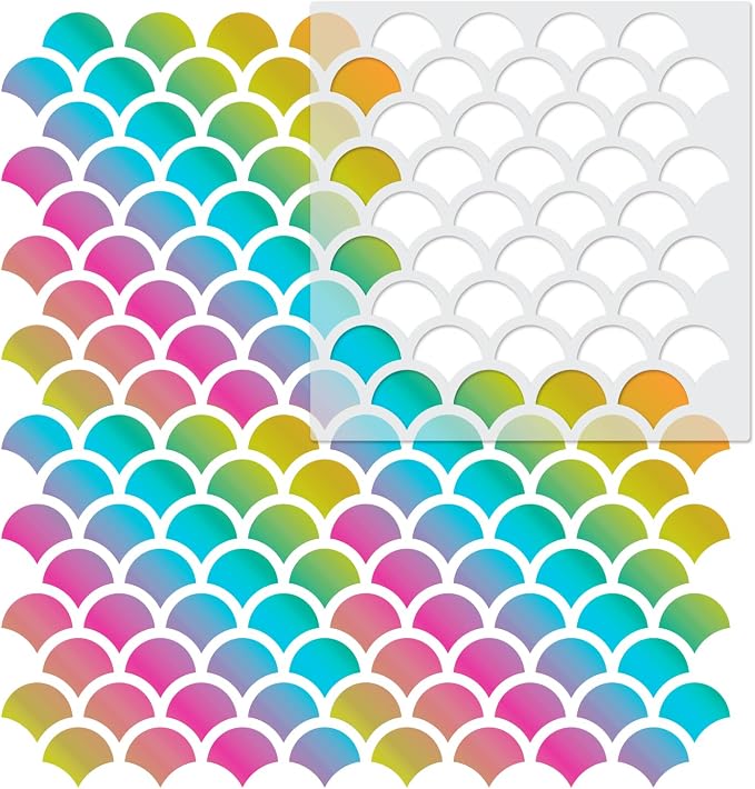 12 Inch Large Geometric Stencils Mandala Stencil Laser Cut Painting Template - Image 5