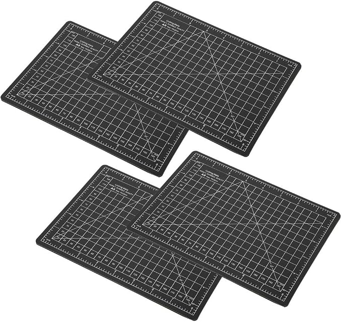 A5 Cutting Mat 4Pcs Premium Self Healing PVC Craft Cutting Pad Model Engraving - Image 3