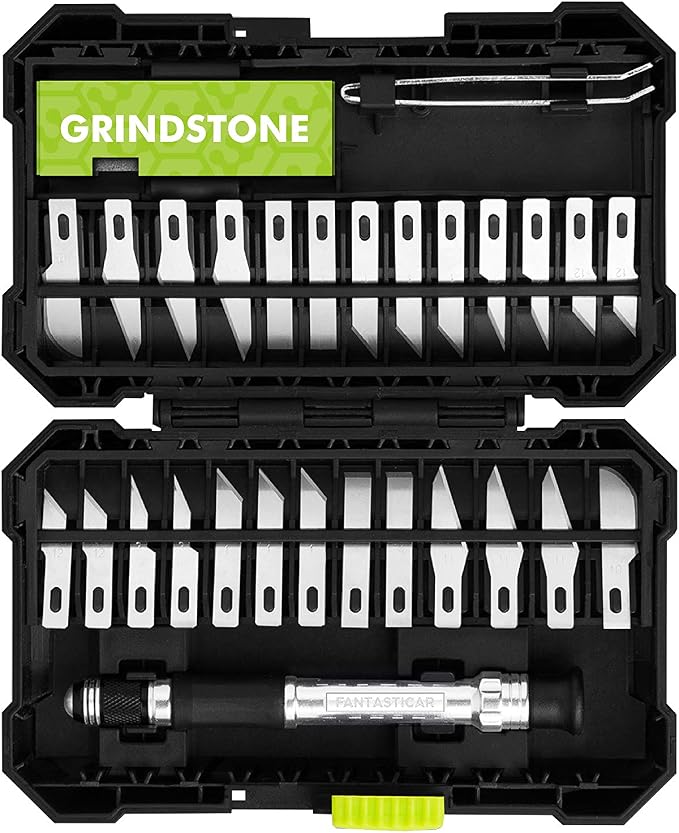 FantastiCAR Craft Knife Precision Cutter Hobby Knife Blades Set | 29-in-1 by FantastiCAR
