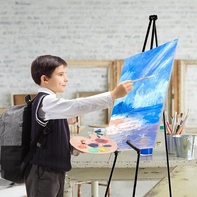 AROIC 63 "Easel Stand for Display, 20 Pack Portable Foldable Metal Easel - Image 6