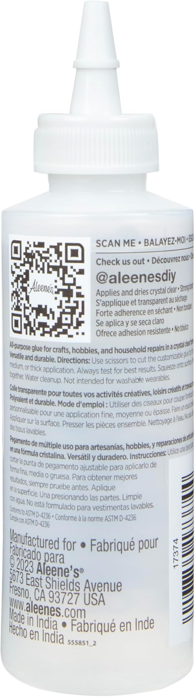 Aleene's AR6-2 Clear Gel Tacky Glue, 4 oz., 4 oz. - Image 9