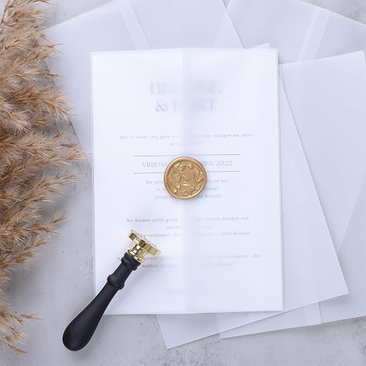 UNIQOOO Magnolia Flowers Wax Seal Stamp - Image 9