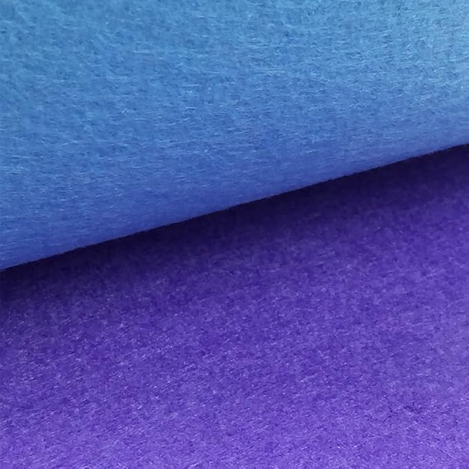 42pcs Felt Fabric Sheet Assorted Color Felt Pack DIY Craft Squares Nonwoven - Image 6