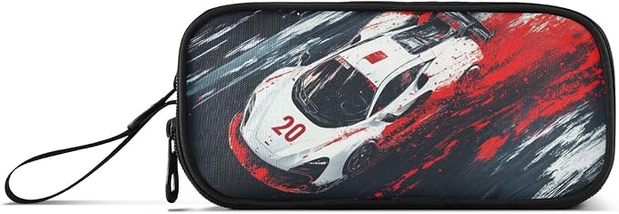 Racing Car Truck Pencil Case Box Boys Girls Large Pencil Pouch - Image 8
