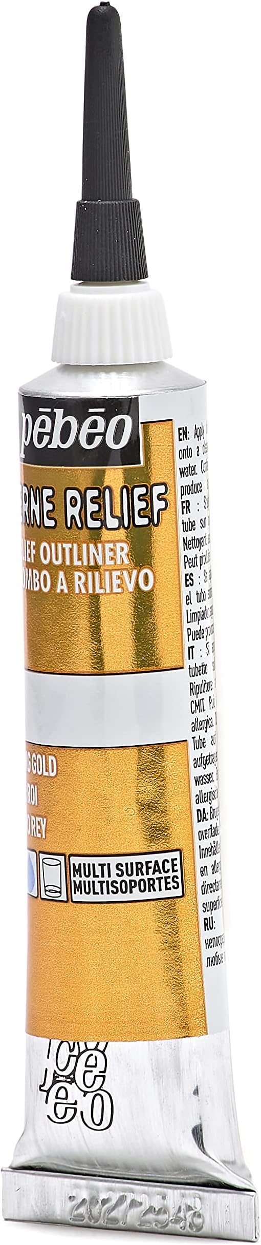 Pebeo Vitrail, Cerne Relief Dimensional Paint, 20 ml Tube - Image 3