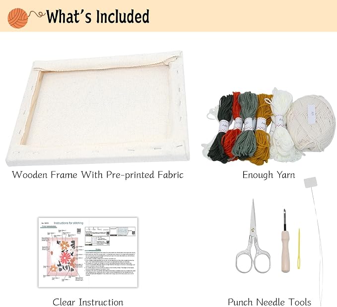 Mooncci 11.8 Inch Punch Needle Kit - Image 3
