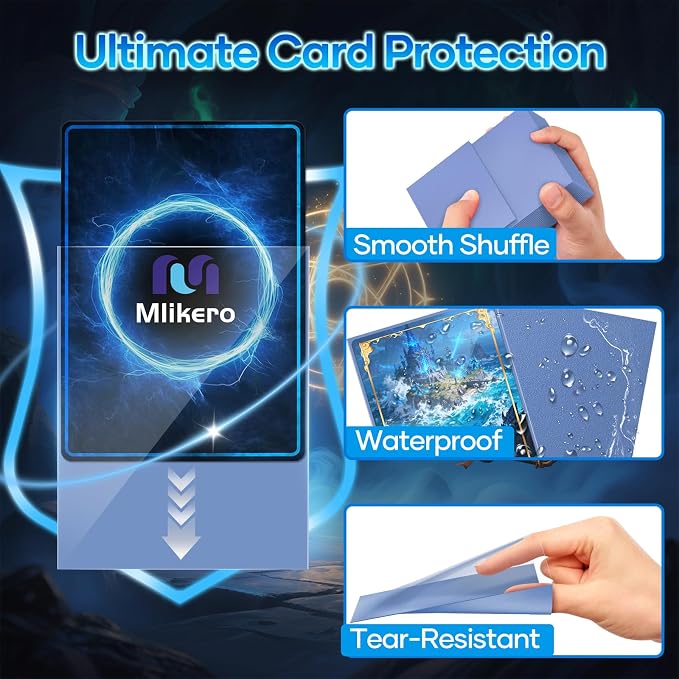 500 Count Card Sleeves, Matte Magic Card Sleeves, Smooth Shuffle & Tear - Image 4