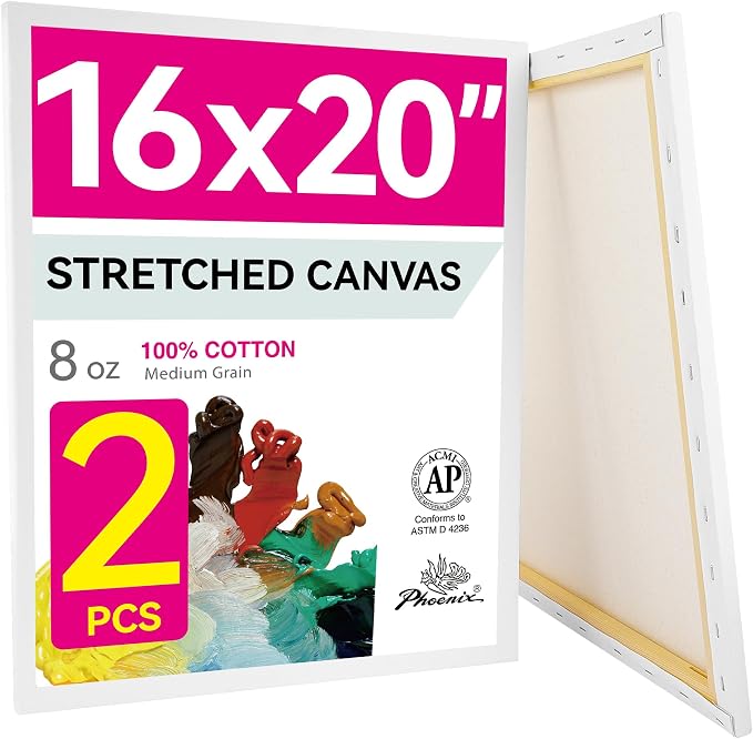 PHOENIX 16x20 Inch Pack of 2 Canvas by PHOENIX