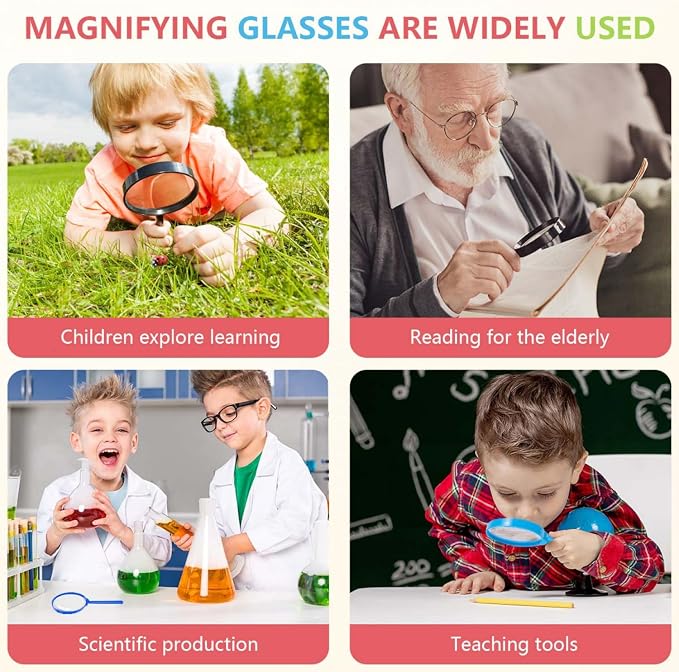 SenseYo 30 PCS Mini Magnifying Glass - Image 7