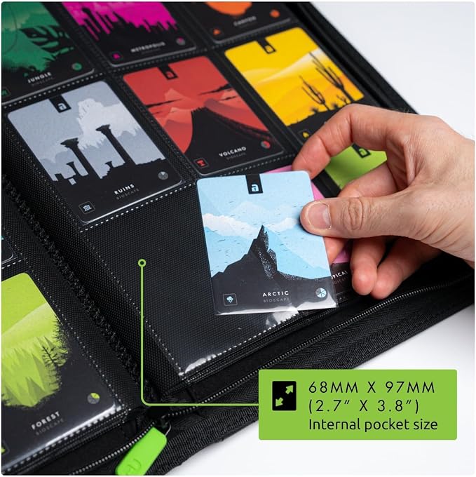 Vault X 9 Pocket Zip Trading Card Binder 360 Cards Exo-Tec | Holds 360 - Image 5