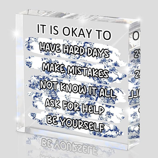 "It's Okay..." Mental Health Decor by MUZRUYOU