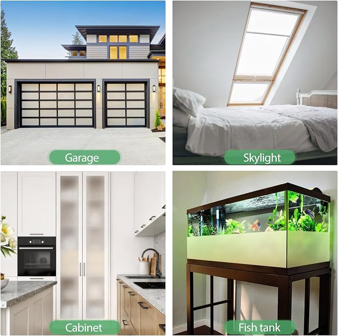 STATINT Frosted Window Film Privacy Heat Reducing UV Control Window Coverings - Image 7