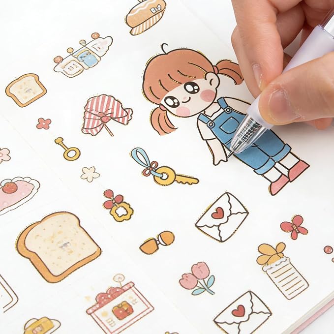 7 PCS Craft Paper Knife Pen Art Cutting Tools Retractable Hobby Cutter Pen - Image 6