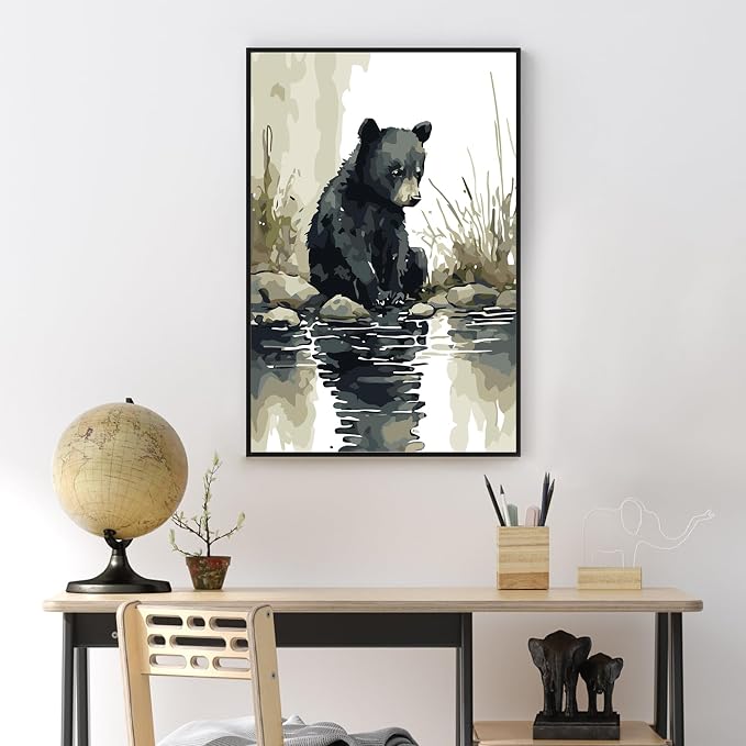 Yezavesu Framed Paint by Numbers Kit - Image 2