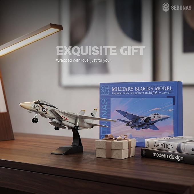 F-14 Tomcat 3D Quick Build Model Kit – Fighter Jet Aircraft Puzzle, Precision - Image 6