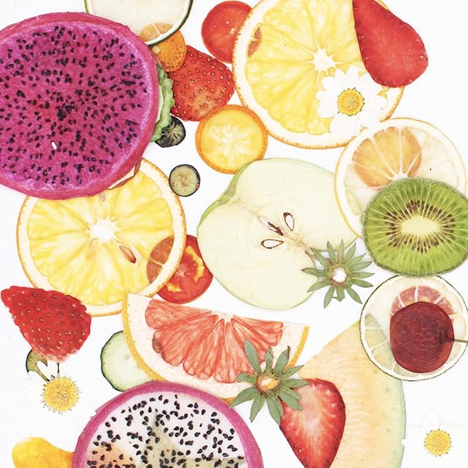 75Pcs Pressed Dried Flowers Fruits - Image 3