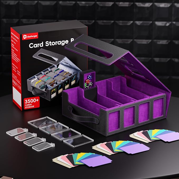 Trading Card Storage Box – 3500+ Magnetic MTG Deck Box - Image 9