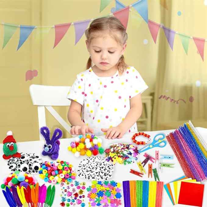 2000 Pcs DIY Arts and Crafts Supplies Kit - Image 6