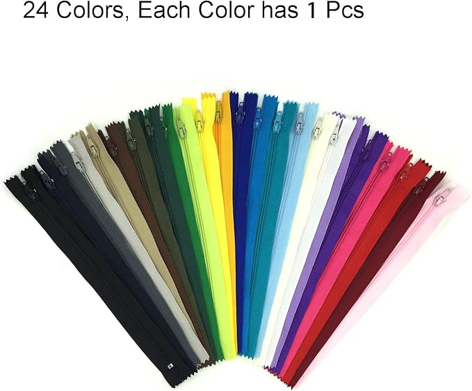Zipper, DOITEM 24 pcs 30 inch Zippers - Image 2