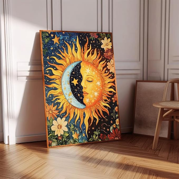 WUDWL Sun and Moon Diamond Art Kits - Image 5