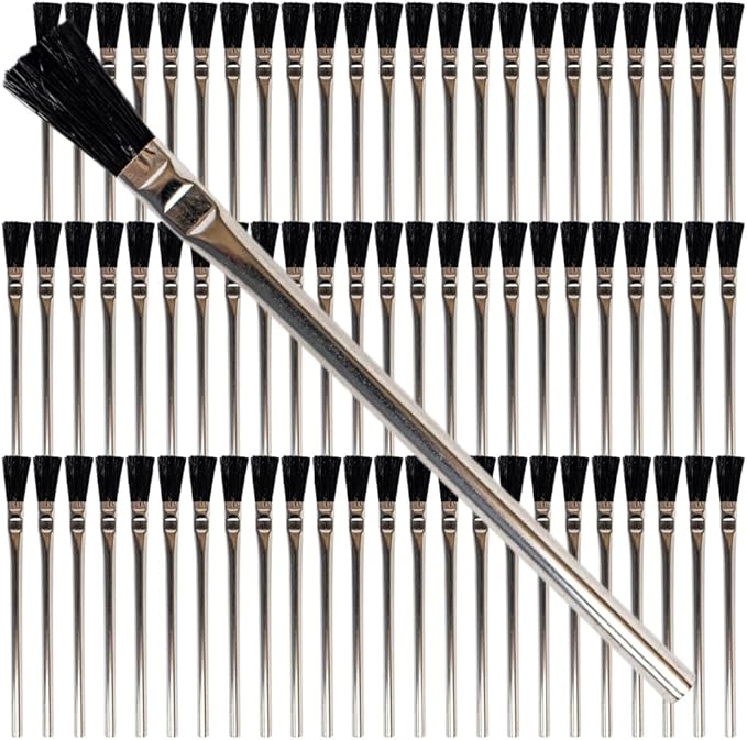 Pro Grade Acid Brushes 3/8" – Disposable Glue Brushes 72 Pack – Soldering Flux - Image 8