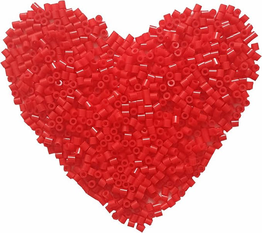 1000Pcs Fuse Beads - 5mm Red Melting Beads by Yowamho
