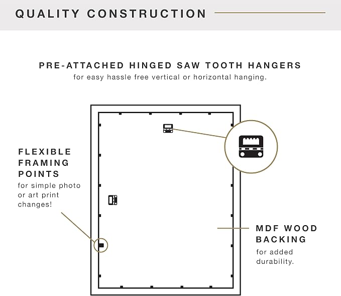 MCS 24x30 Puzzle Frame for Finished Puzzles, Natural Woodgrain Vertical & - Image 4