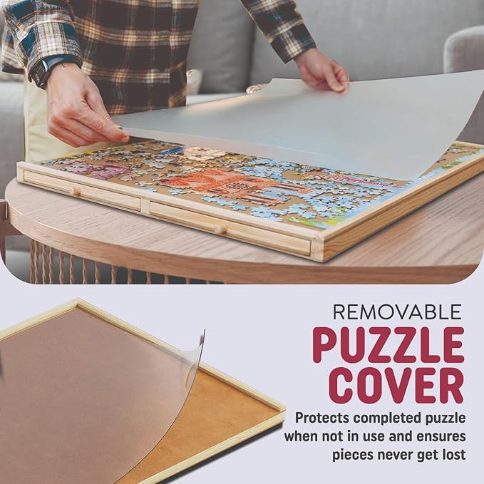 1000 Piece Rotating Puzzle Board - Image 3