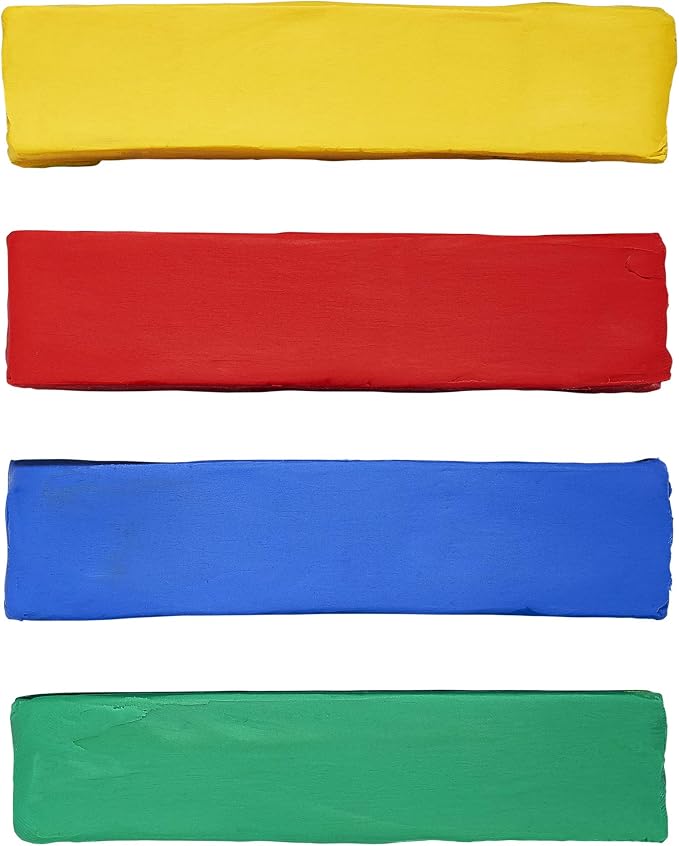 Prang Modeling Clay Set, 4 Colored Clay Blocks per Set, 0.25 Pounds Each - Image 2