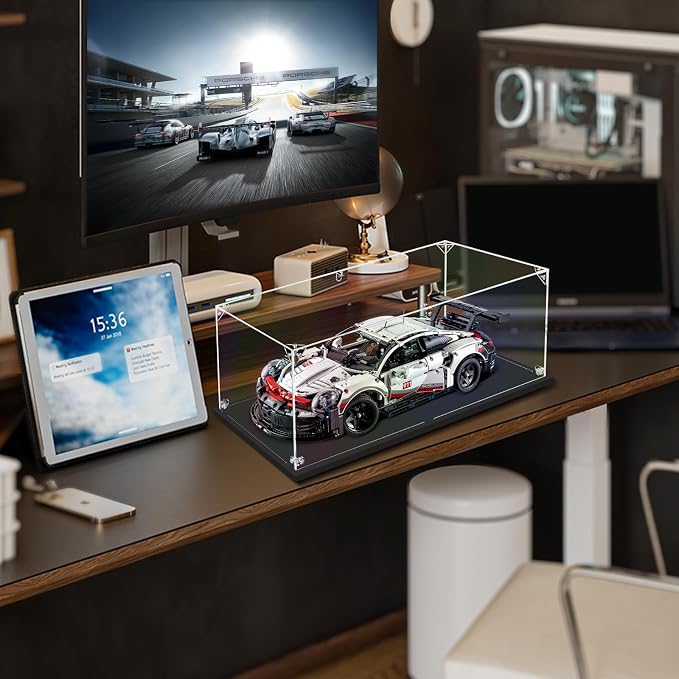3MM Acrylic Display Case for 1:14 Scale Diecast Car Model Car Thickened Clear - Image 2