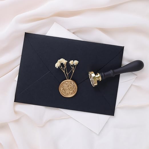 UNIQOOO Magnolia Flowers Wax Seal Stamp - Image 6