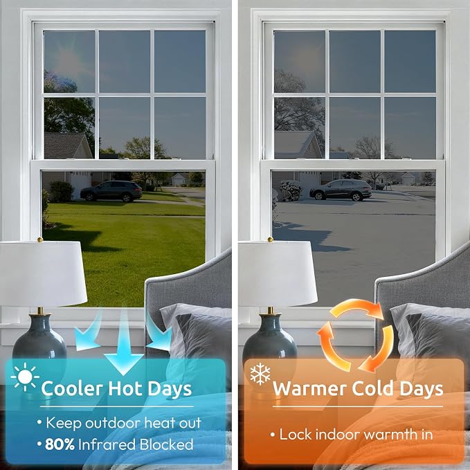 rabbitgoo One Way Privacy Window Film Window Tint - Image 4
