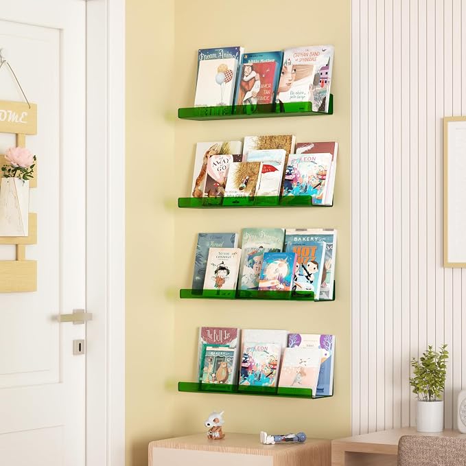 upsimples 4 Pcs 15" Acrylic Shelves - Image 4
