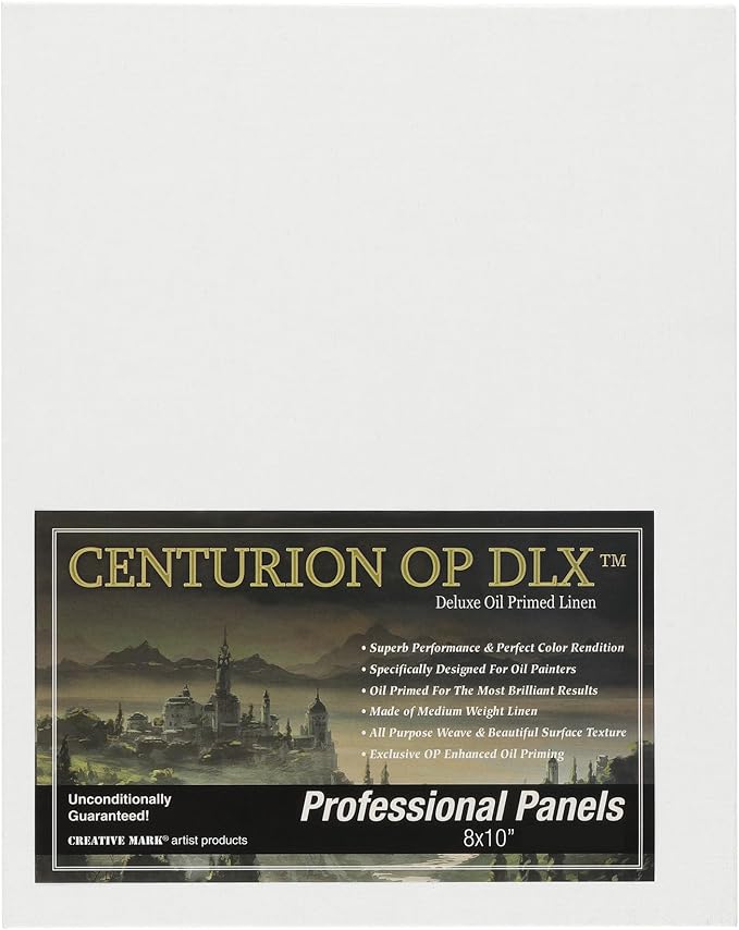 Centurion Deluxe Professional Oil Primed Linen Canvas Panels by Centurion