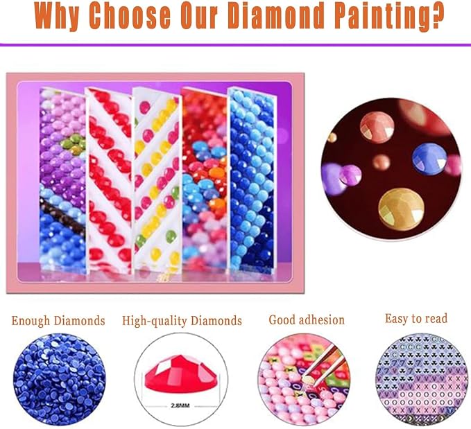 VeGuude Diamond Art Kits for Adults, Graffiti Gaming Controller Diamond Painting - Image 6