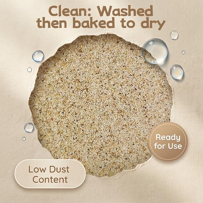 HappyFiller Natural Sand Coarse Sand Real Silica Sand - Image 2