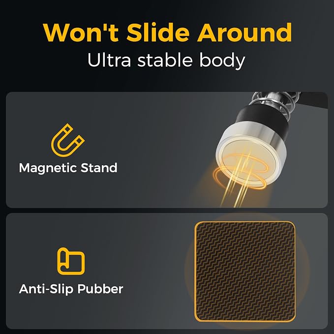 NOEVSBIG Magnetic Helping Hands Clamp Metal, Adjustable Third Hand Soldering - Image 5