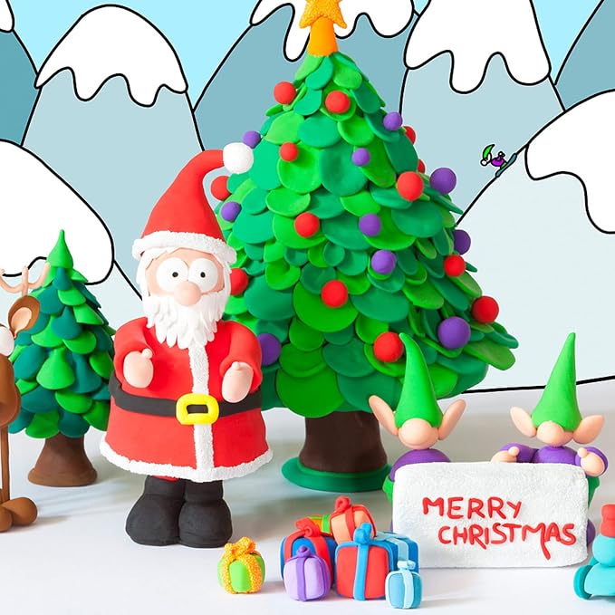 Air Dry Modeling Clay Kit - Image 9