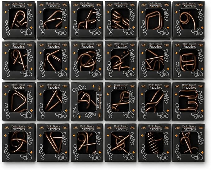 24 Pcs Brain Teaser Puzzles for Kids Teens Adults - Image 3