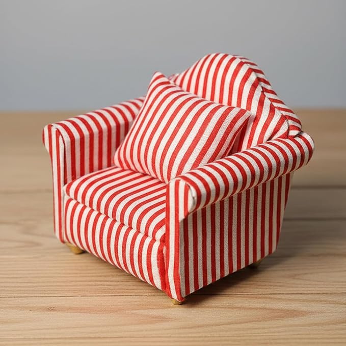 Cutemini Dollhouse Furniture 1/12 Miniature Couch - Image 7