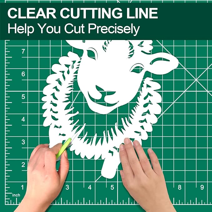 Self Healing Cutting Mat 3 Packs, 12×18 Inch Fabric Cutting Mats - Image 8