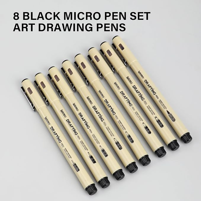 Fineliner Pens - Archival Black Ink Pen - Pens - Image 5