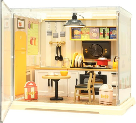 Kitchen Miniature House Kit, Mini Model Kits by EPEXERCISENPLAY