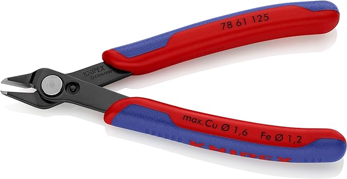 KNIPEX Tools 78 61 125 5-Inch Electronics Super Knips Comfort Grip | by Unknown
