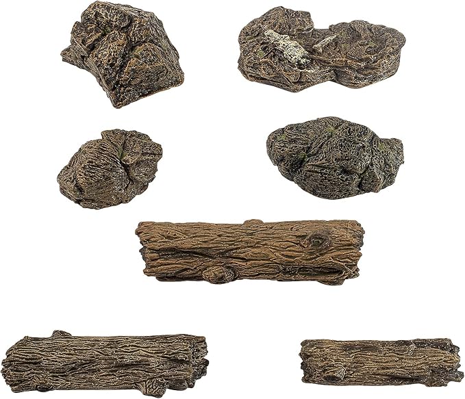 Warmtree Artificial Tree Stump Mini Garden Figurines Stumps Ornaments Miniature by Warmtree
