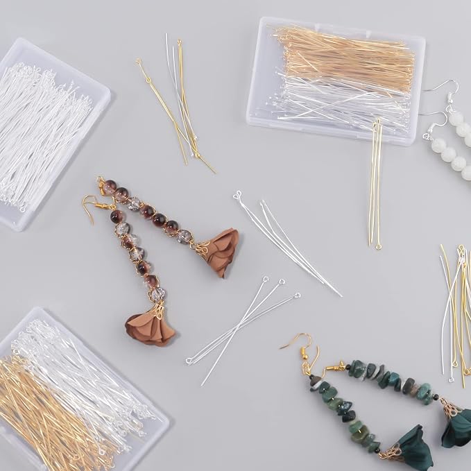 200 Pcs 70mm/2.76 Inch 21 Gauge Head Pins - Image 7