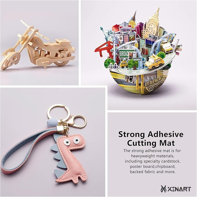 Xinart Cutting Mats for Cricut Maker 3/Maker/Explore 3/Air 2/Air/One 12x12 Inch - Image 5