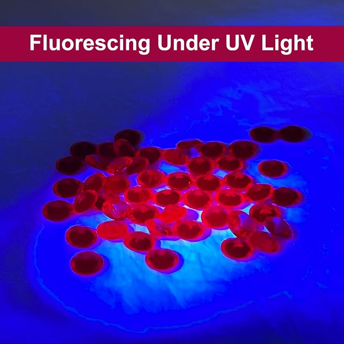 50Pcs Loose Synthetic Ruby Stone Bulk Wholesale Round Brilliant Cut Diamon - Image 3