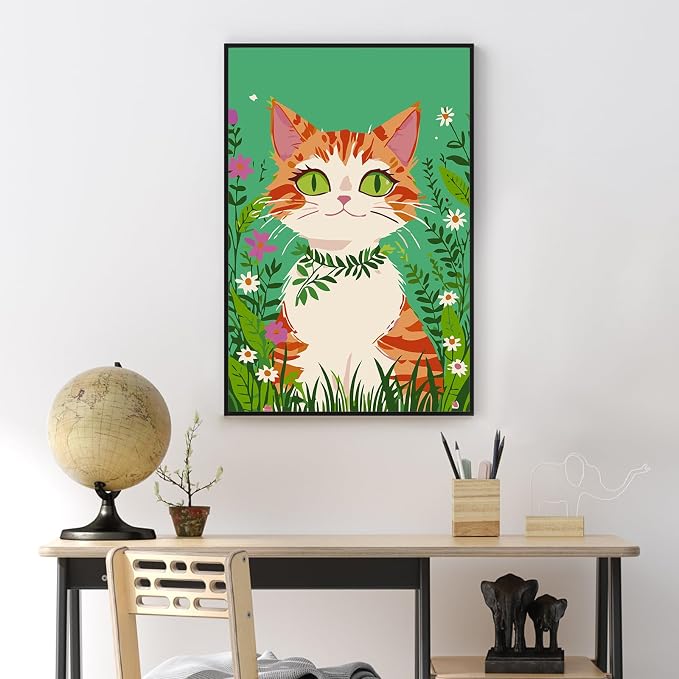 Yezavesu Framed Paint by Numbers Kit - Image 2