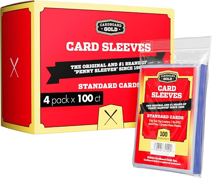 Cardboard Gold Penny Sleeves for Trading Cards by CardboardGold
